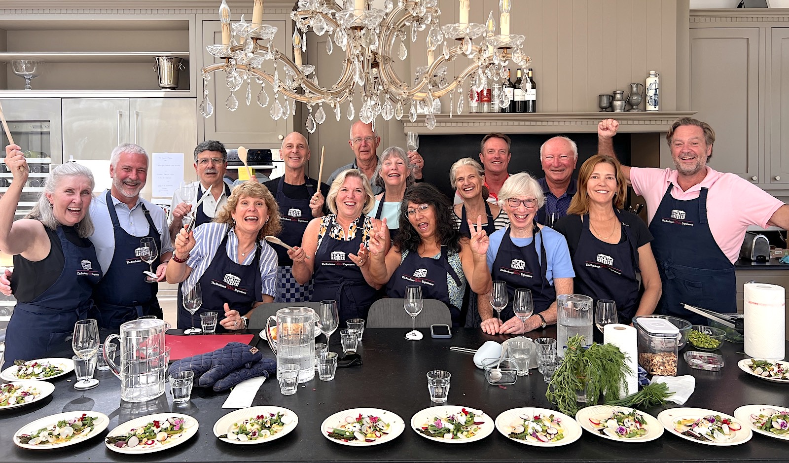 The cooking class is an incredible wine-soaked team-building experience and it remains one of the unbeatable highlights on our tours.
