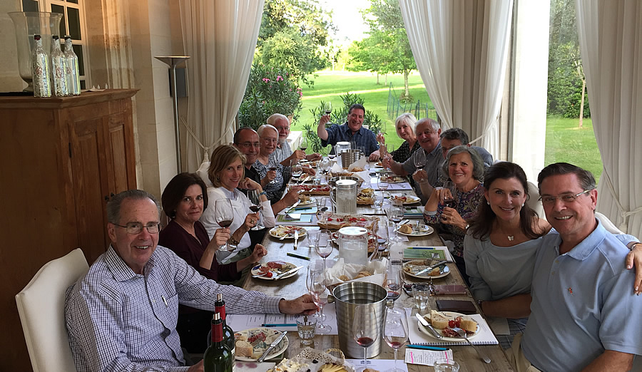 The 2018 June Grand Cru Tour 1, tasting at Chateau Coulon Laurensac