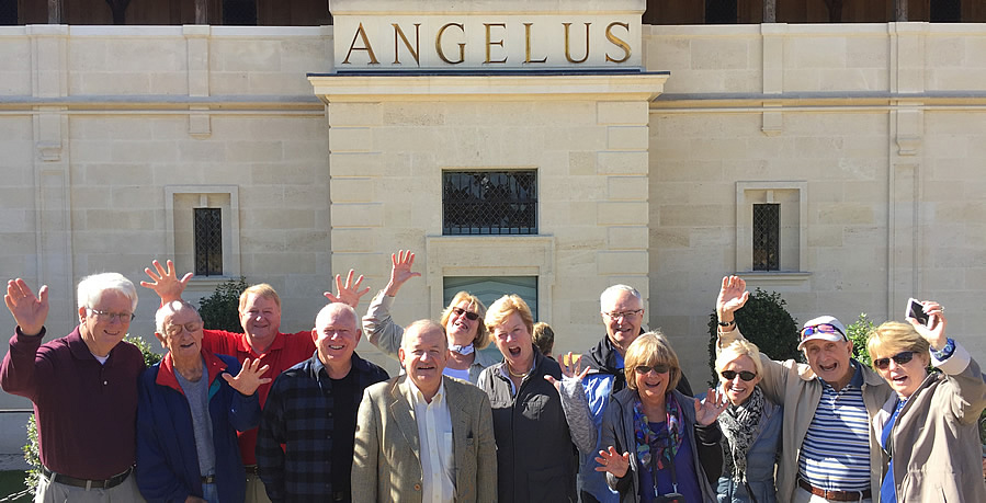 The Bordeaux Wine Experience 2017 October Grand Cru Harvest Tour Tasting at Angelus with the owner