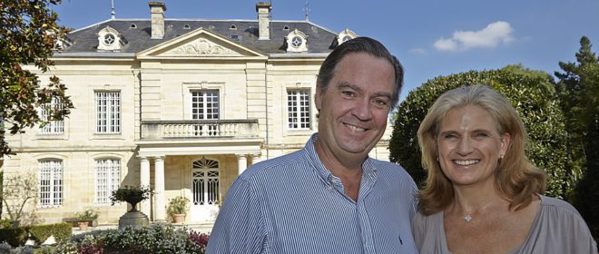 Ronald and Margaret love to welcome you at their Chateau