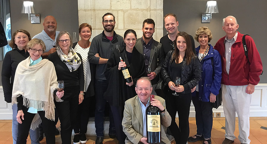 The Bordeaux Wine Experience 2017 September Grand Cru Harvest Tour Tasting at Angelus with the owner