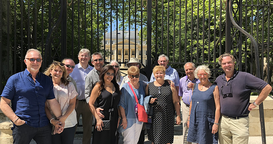 The 2018 June II Bordeaux Grand Cru Tour at Chateau Margaux