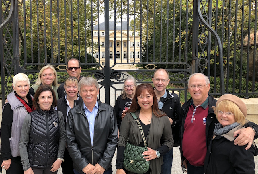 The 2018 Bordeaux Grand Cru Harvest Tour III at Chateau Margaux