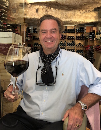Ronald behaving badly (and having fun) on the 2018 Bordeaux Harvest Tour III