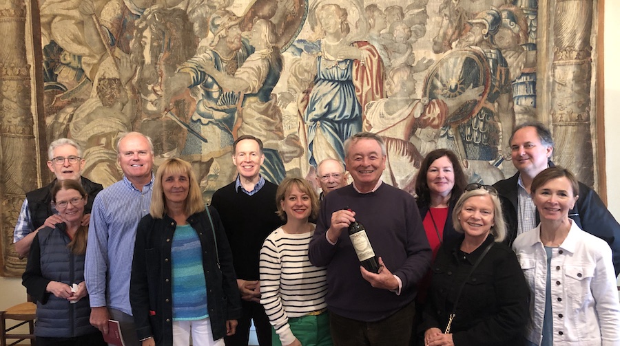 The 2019 May Grand Tour tasting with the owner in Pomerol