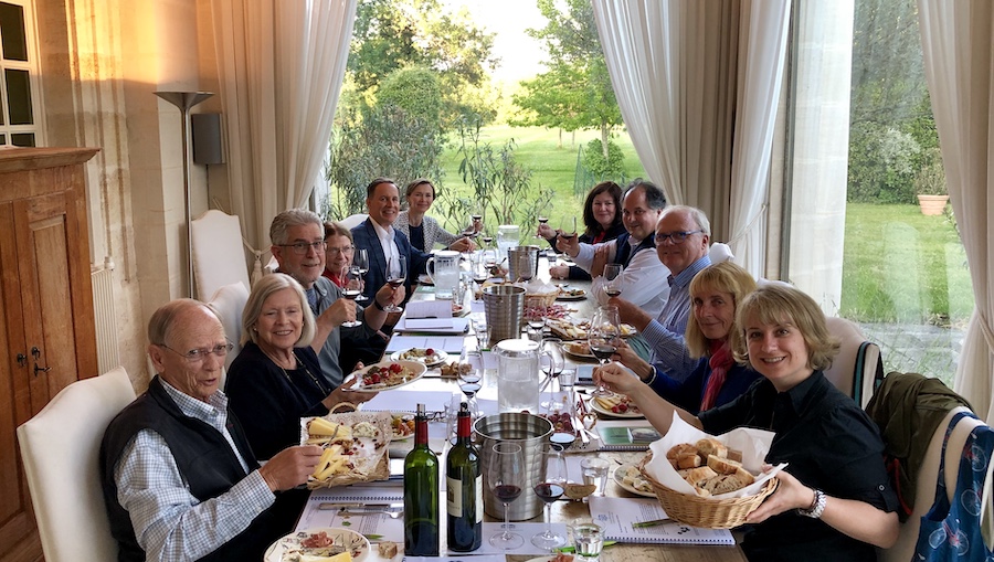 The 2019 May Grand Tour of Bordeaux tasting at Chateau Coulon Laurensac
