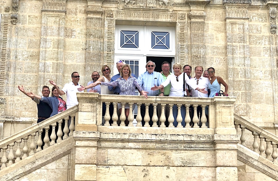 The June 2019 Grand Cru Tour 1 feeling like Lords and Ladies of the manor