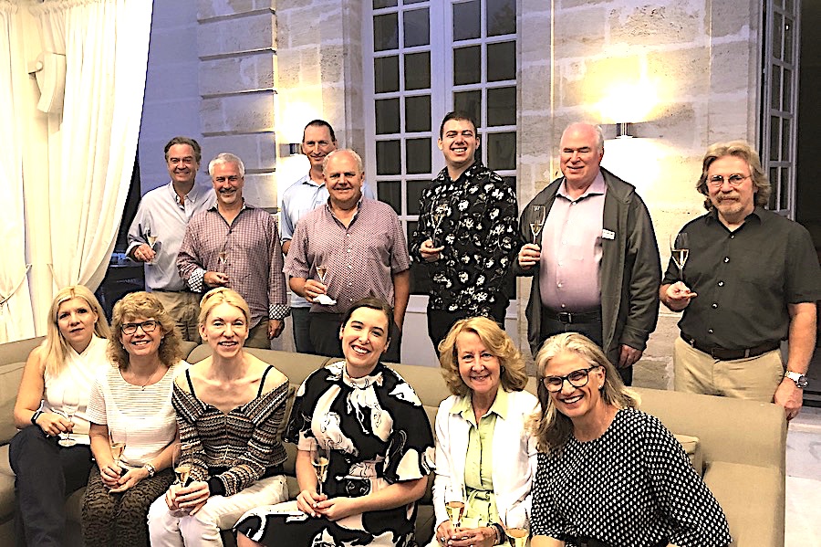 The 2019 Bordeaux Grand Cru Harvest Tour I enjoying First Growths at the Farewell dinner at Chateau Coulon Laurensac
