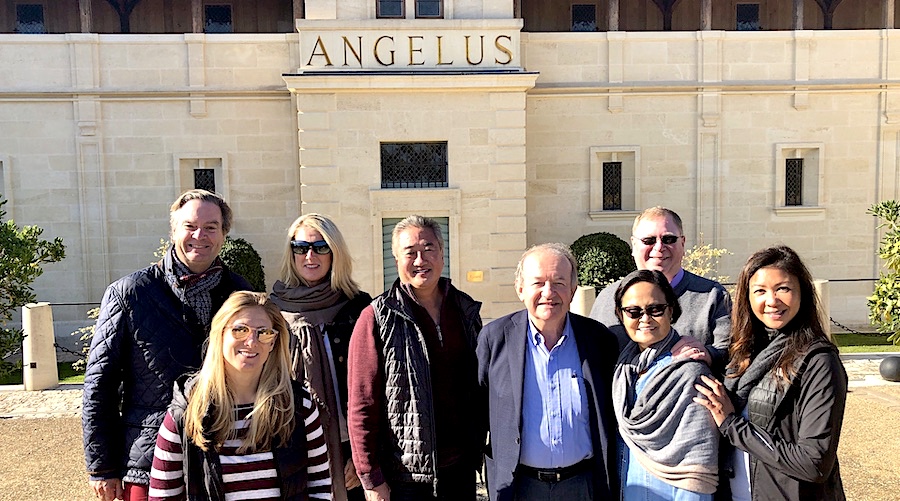 The 2019 Bordeaux Grand Cru Harvest Tour 3 tasting with the owner
