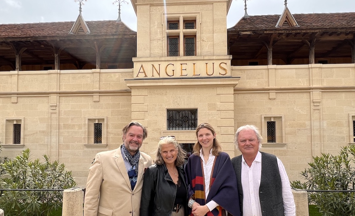 Tasting the 2022 at Chateau Angelus
