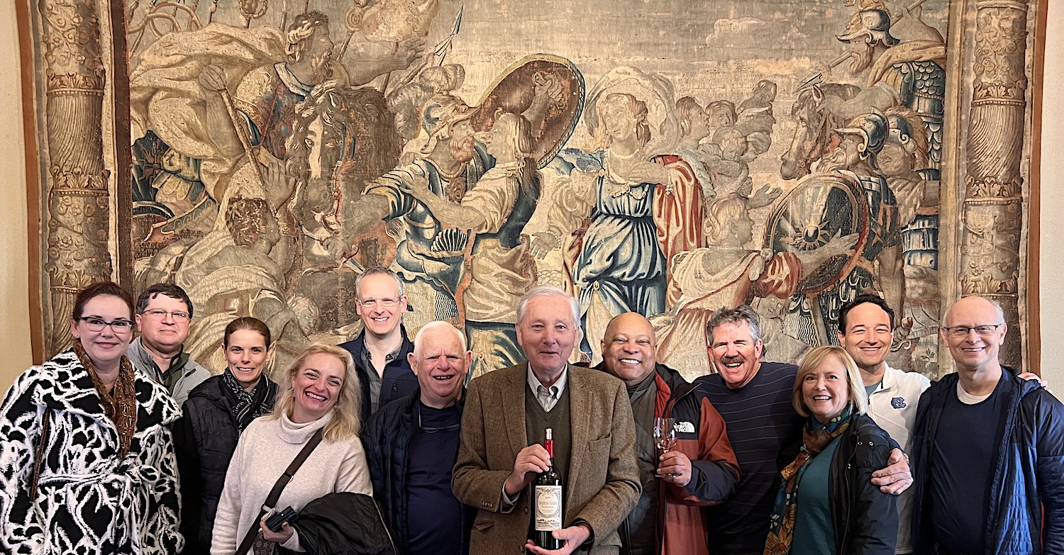 The 2022 Grand Tour of Bordeaux II tasting in Pomerol with the owner
