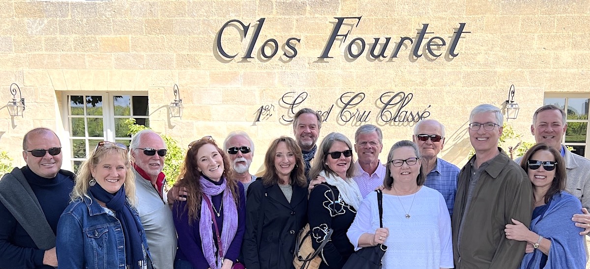 The Bordeaux Grand Cru Tour I, May 2023 at First Growth Clos Fourtet